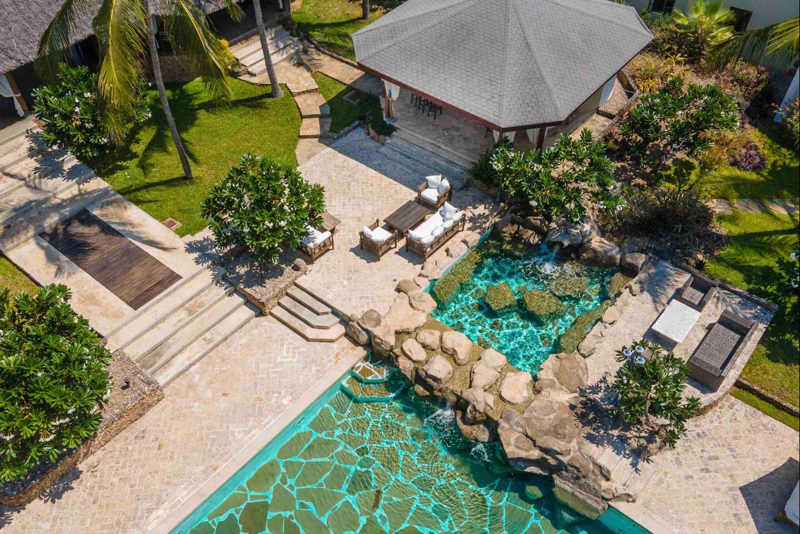 Billionaire have opened an idyllic beach resort in Kenya