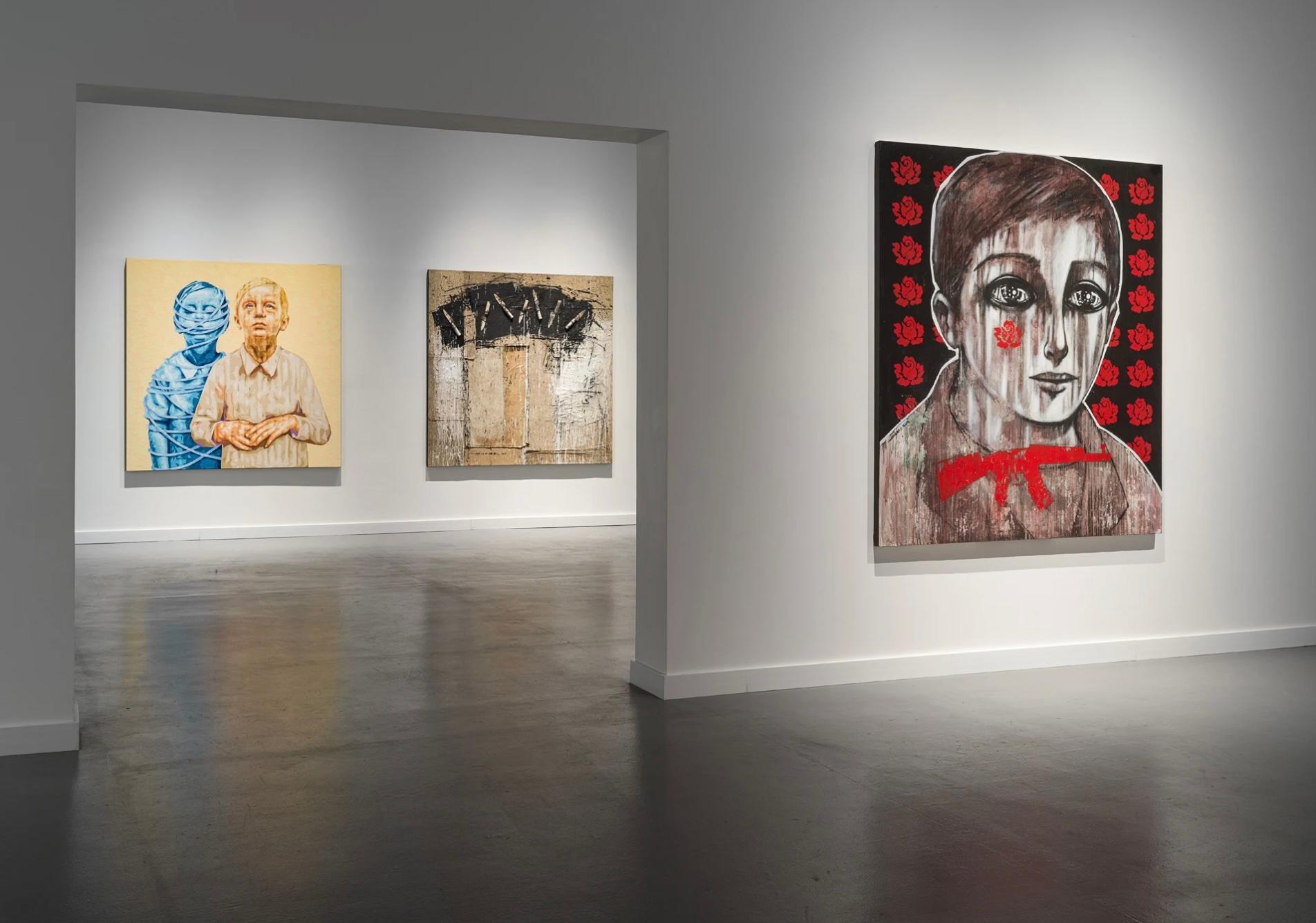 An exhibition of Syrian artists opens at Ayyam Gallery