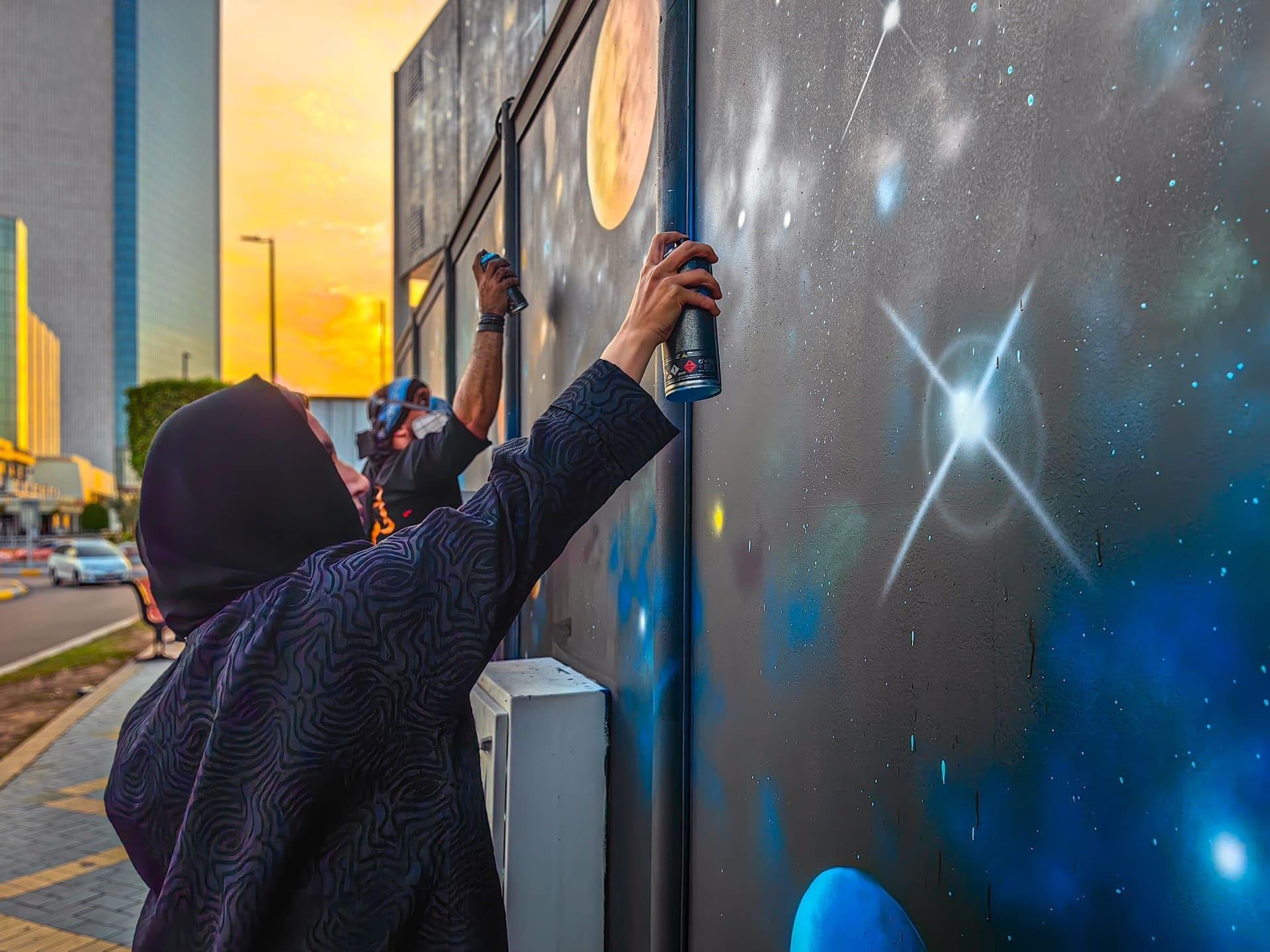 Abu Dhabi Canvas turns the capital into a citywide open-air gallery